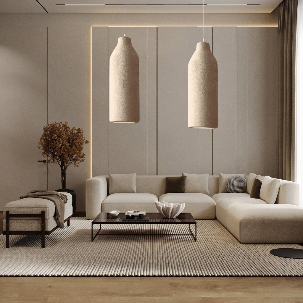 SylvaWabi Resin Pendant Light For Modern Ceiling Fixtures