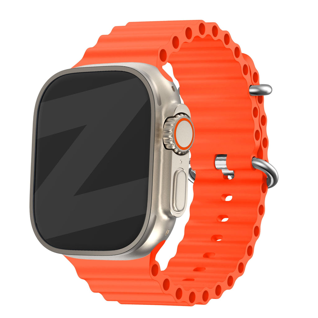 Bandz Ocean Strap Orange Edition For Apple Watch Series