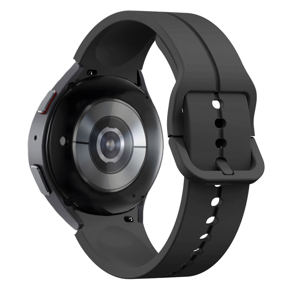 Extreme Bandz Silicone Strap For Samsung Galaxy Watch 4 40mm Black