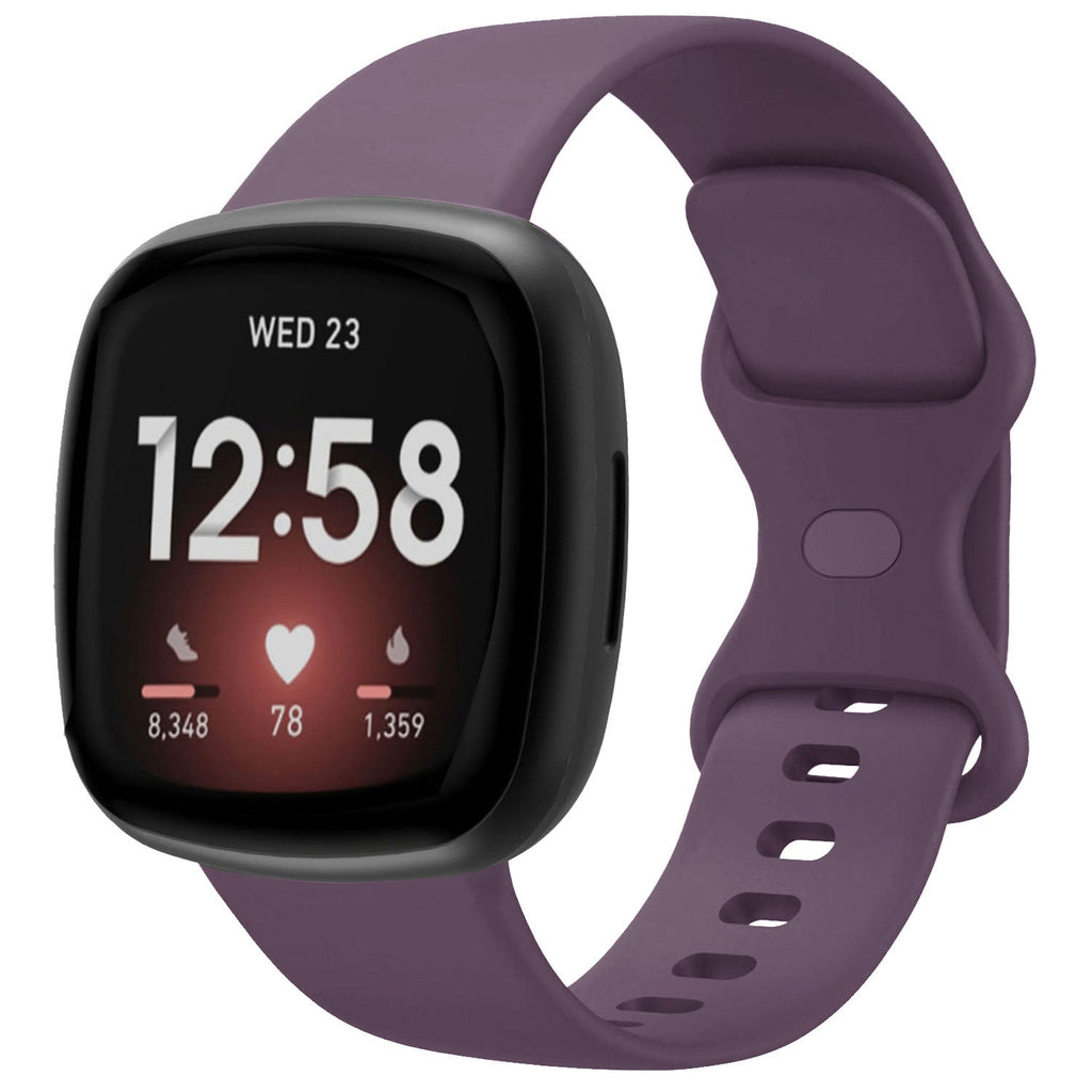 Fitbit Versa 3 Deep Purple Classic Silicone Wrist Strap
