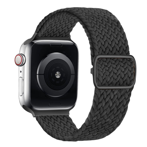 Apple Watch Black Nylon Braided Strap For Apple Watch Band