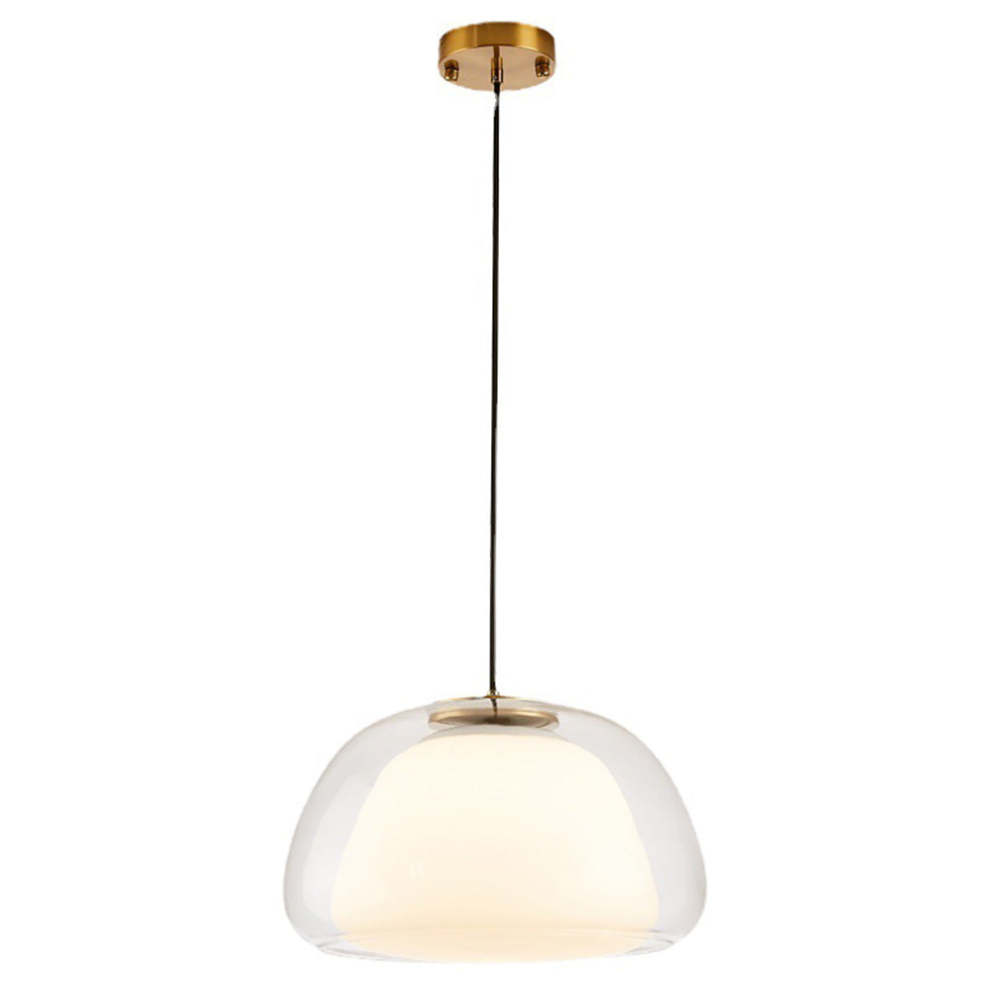 Aurora Milk Glass Pendant Light For Modern Ceiling Decor