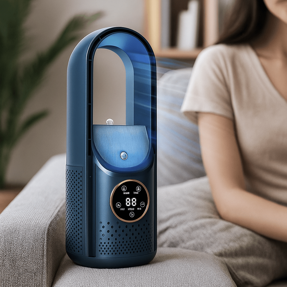 Bladeless Portable Air Cooler | ormexis