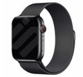 Elegant Black Finish Milanese Edition Strap For Apple Watch