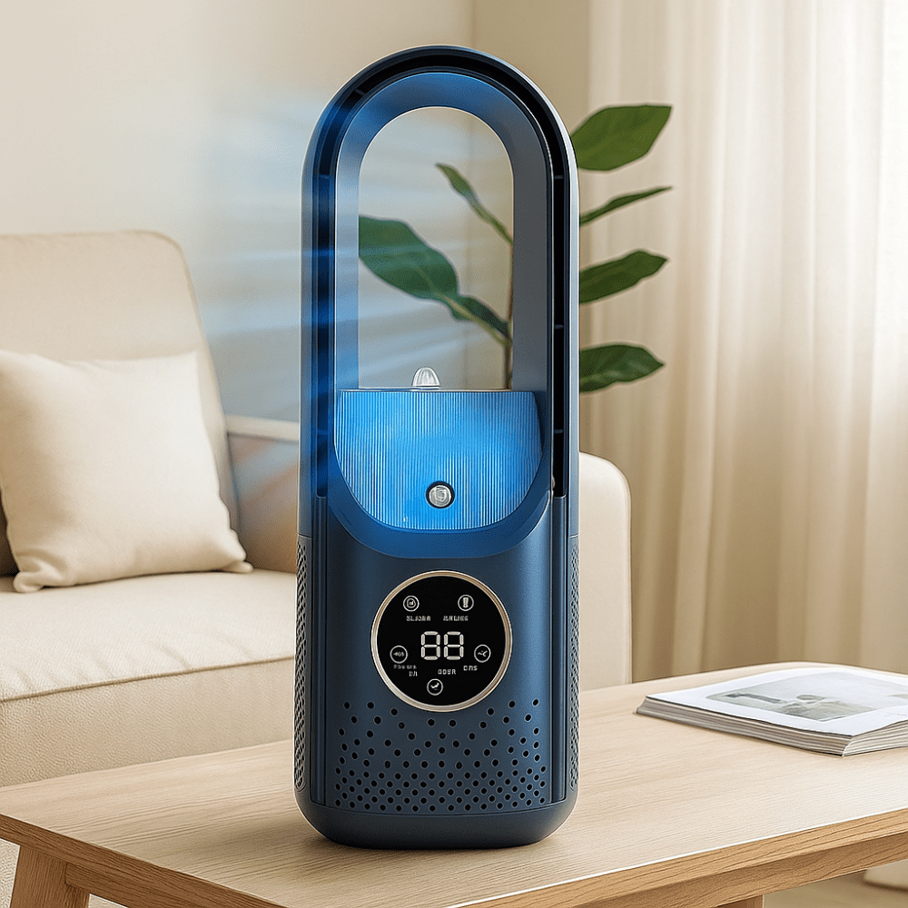 Bladeless Portable Air Cooler | ormexis
