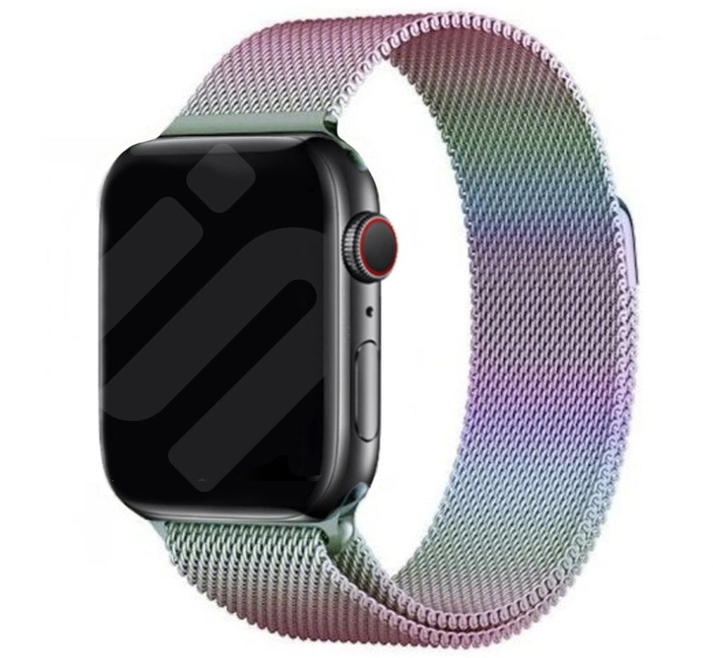 Apple Watch Milanese Band Featuring Pearlescent Finish