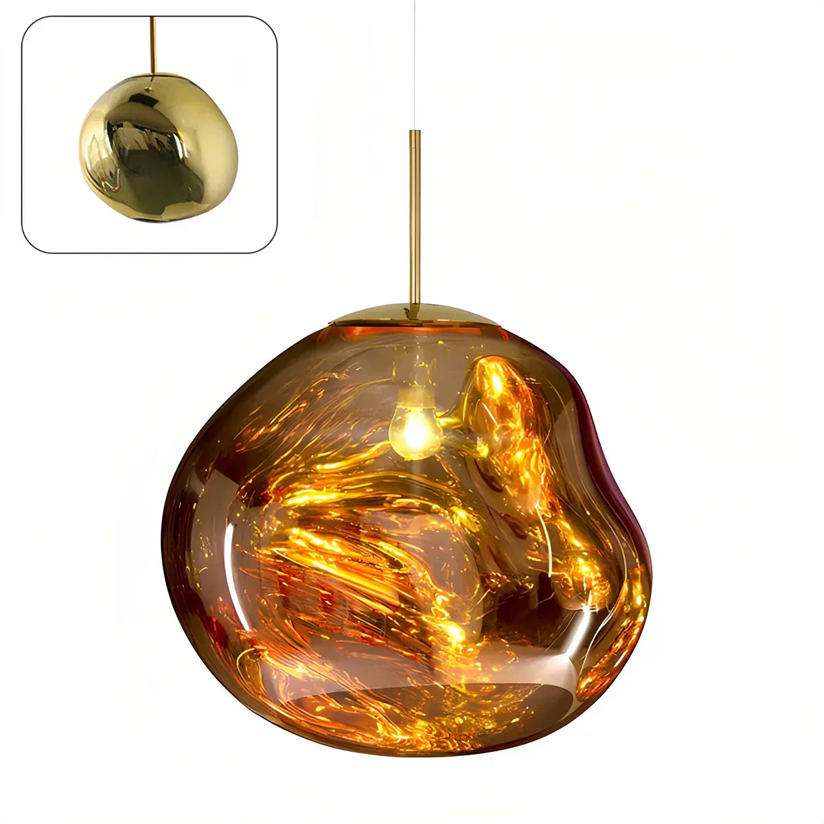 Lux Lava Flow Pendant Light For Dining Room Modern Design