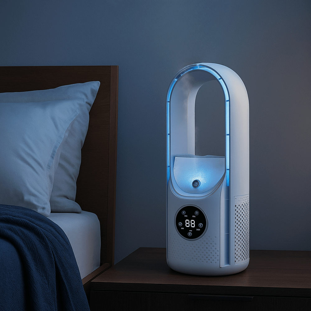 Bladeless Portable Air Cooler | ormexis