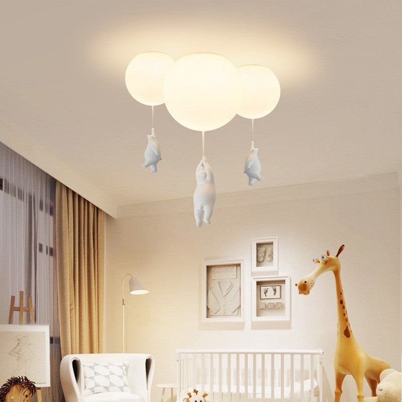 Cora Bear Balloon Ceiling Pendant Light For Children's Rooms