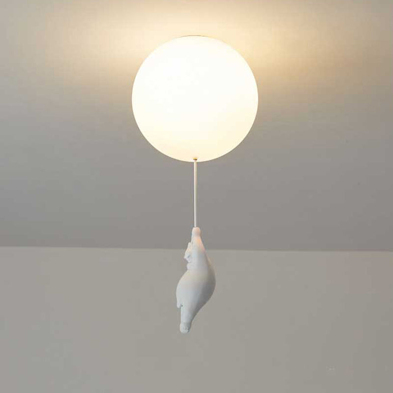 Cora Bear Balloon Ceiling Pendant Light For Children's Rooms