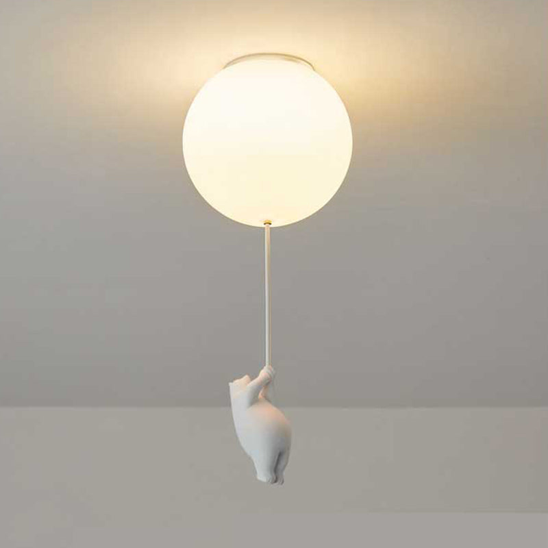 Cora Bear Balloon Ceiling Pendant Light For Children's Rooms