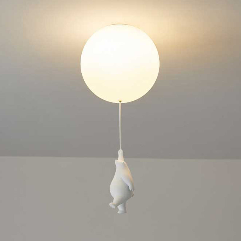 Cora Bear Balloon Ceiling Pendant Light For Children's Rooms