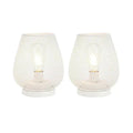 AureaGlow Wireless Table Lamp With Warm Edison Led Glow For Cozy Decor