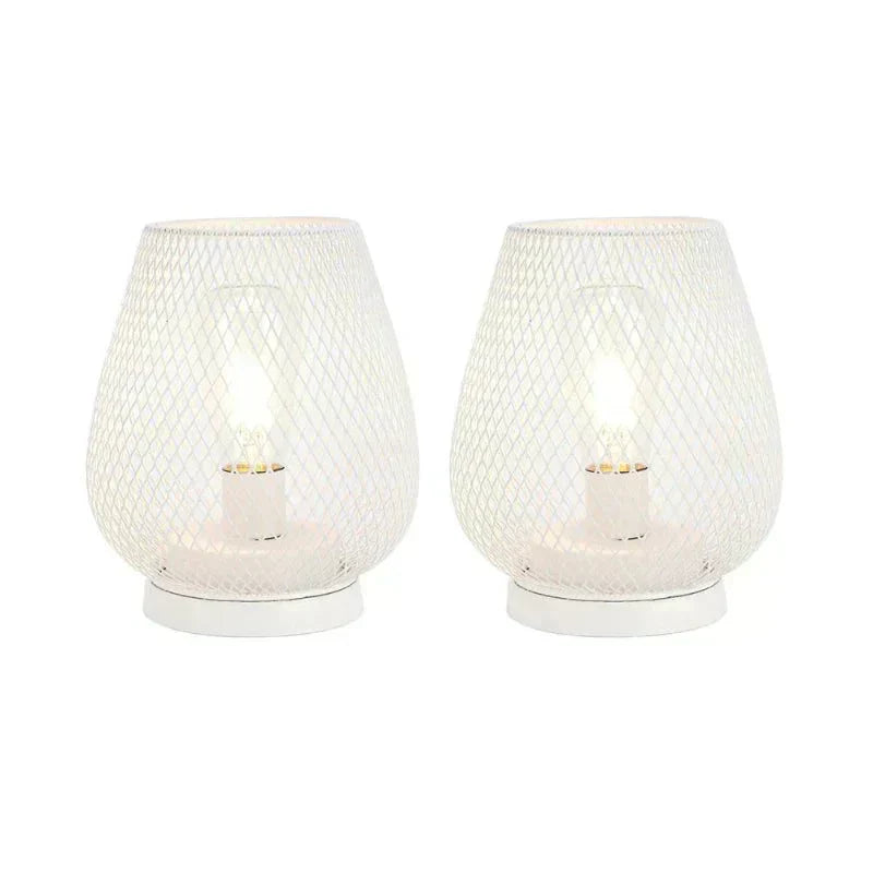 AureaGlow Wireless Table Lamp With Warm Edison Led Glow For Cozy Decor