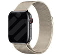 Champagne Finish Milanese Strap For Apple Watch Edition