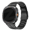 Titanium Link Bracelet For Samsung Galaxy Watch Ultra Iron Black Bandz