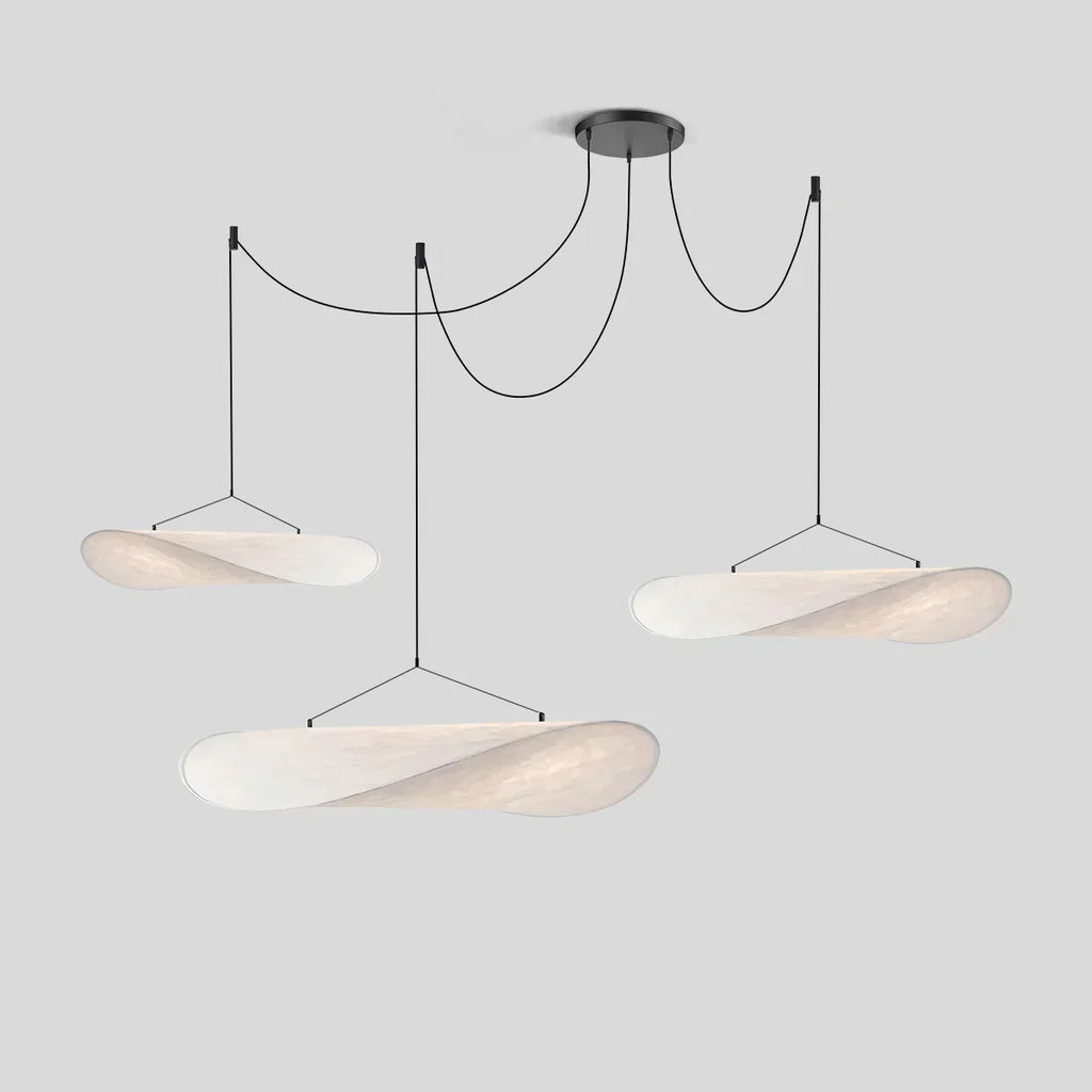 Zen Art Cloud Silk Pendant Lamp For Living Room Potato Chip Lamp