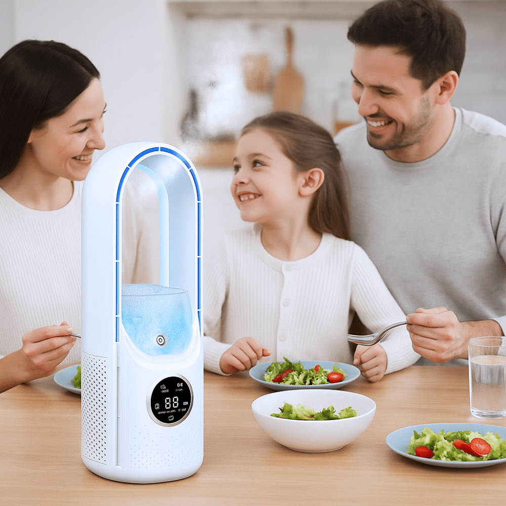 Bladeless Portable Air Cooler | ormexis