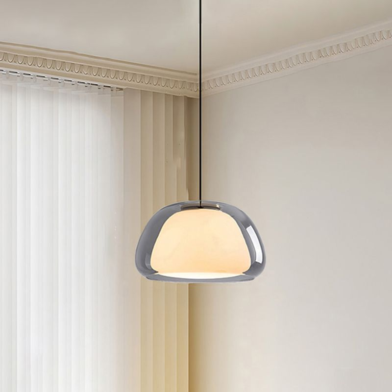 Aurora Milk Glass Pendant Light For Modern Ceiling Decor
