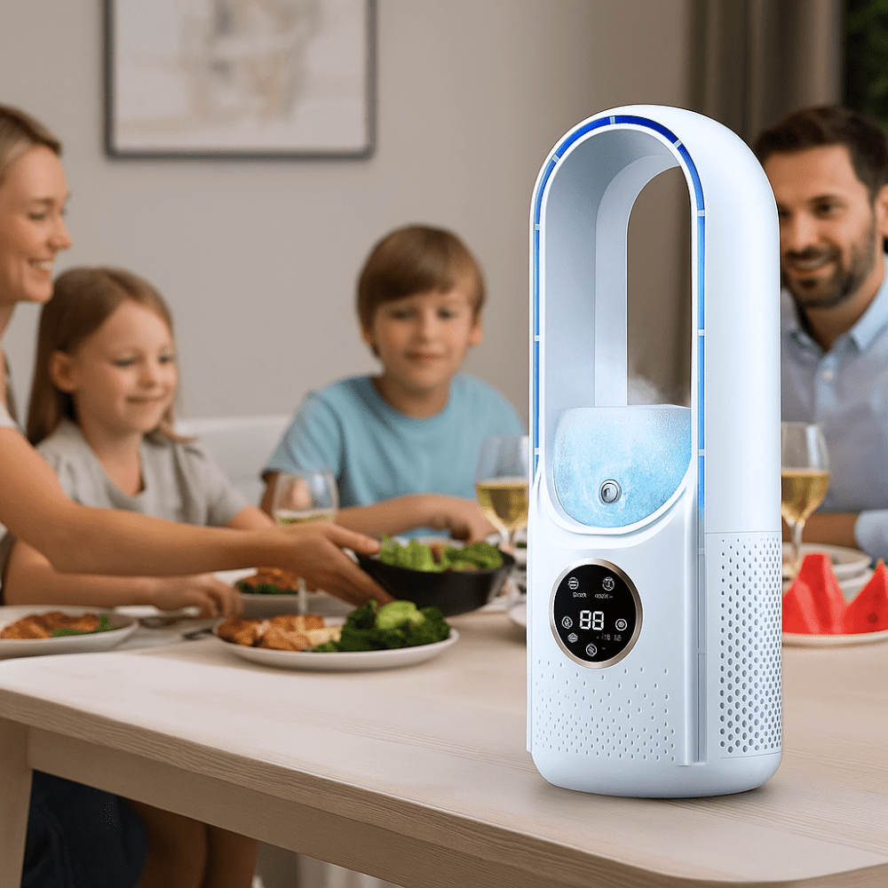 Bladeless Portable Air Cooler | ormexis