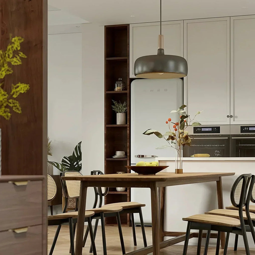 Pastel Dome Pendant Light With Soft Tones For Kitchen Island