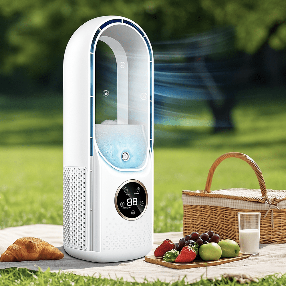 Bladeless Portable Air Cooler | ormexis