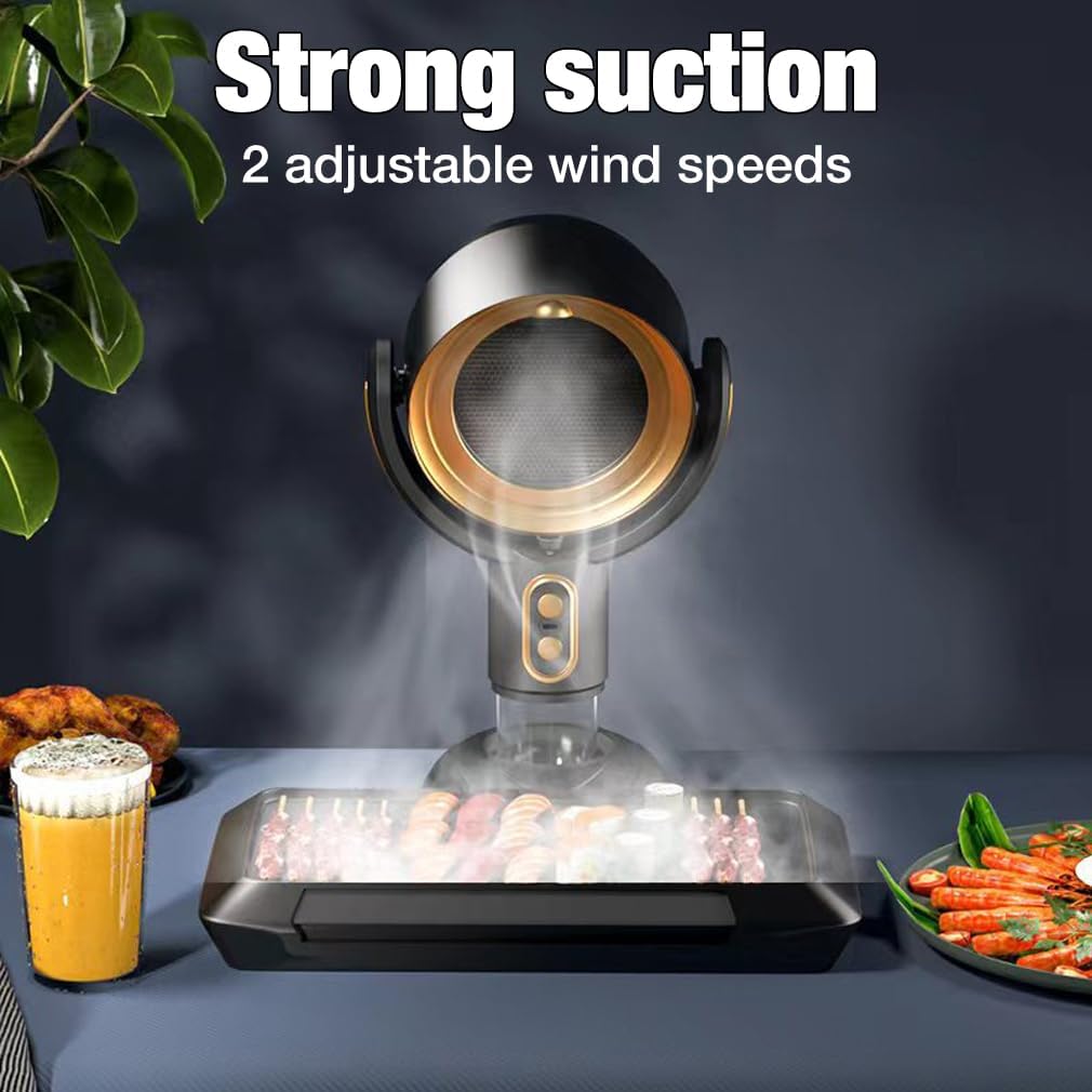 Portable Range Hood: Strong, Rechargeable, Ideal For Any Area