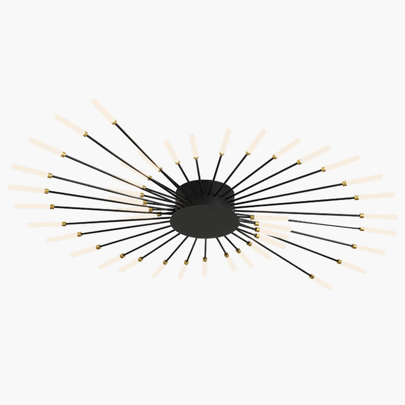 Fireworks-Inspired Starburst Ceiling Fixture For Modern Homes