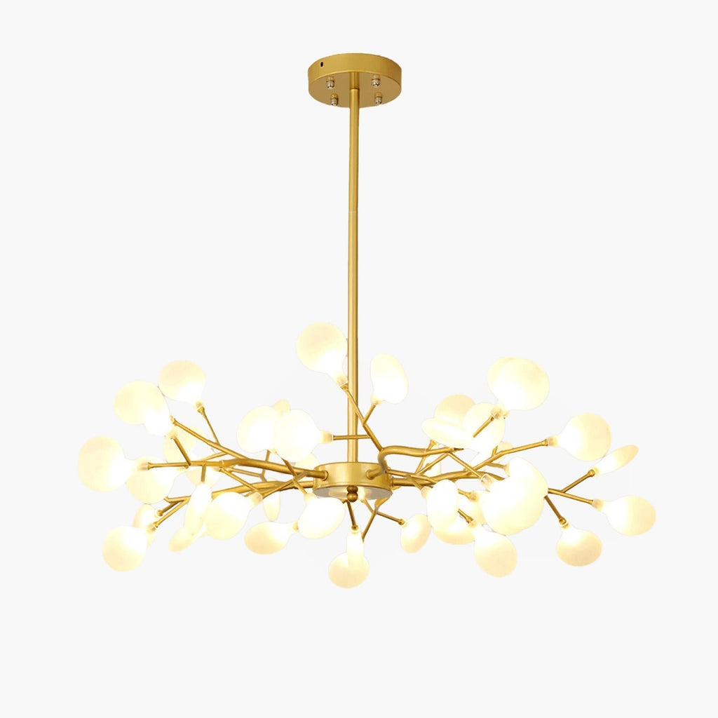 Firefly Sputnik LED Chandelier In Starburst Design For Warm Ambient Glow