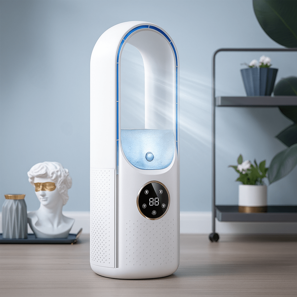 Bladeless Portable Air Cooler | ormexis