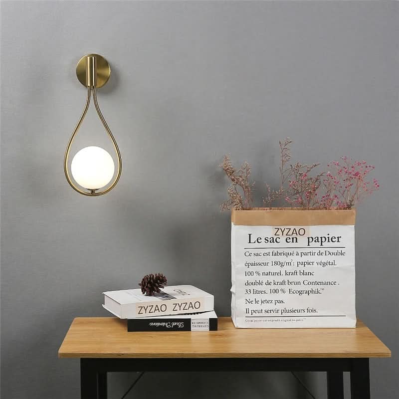 NordicNest Two Metal Wall Lamps Set For Modern Homes