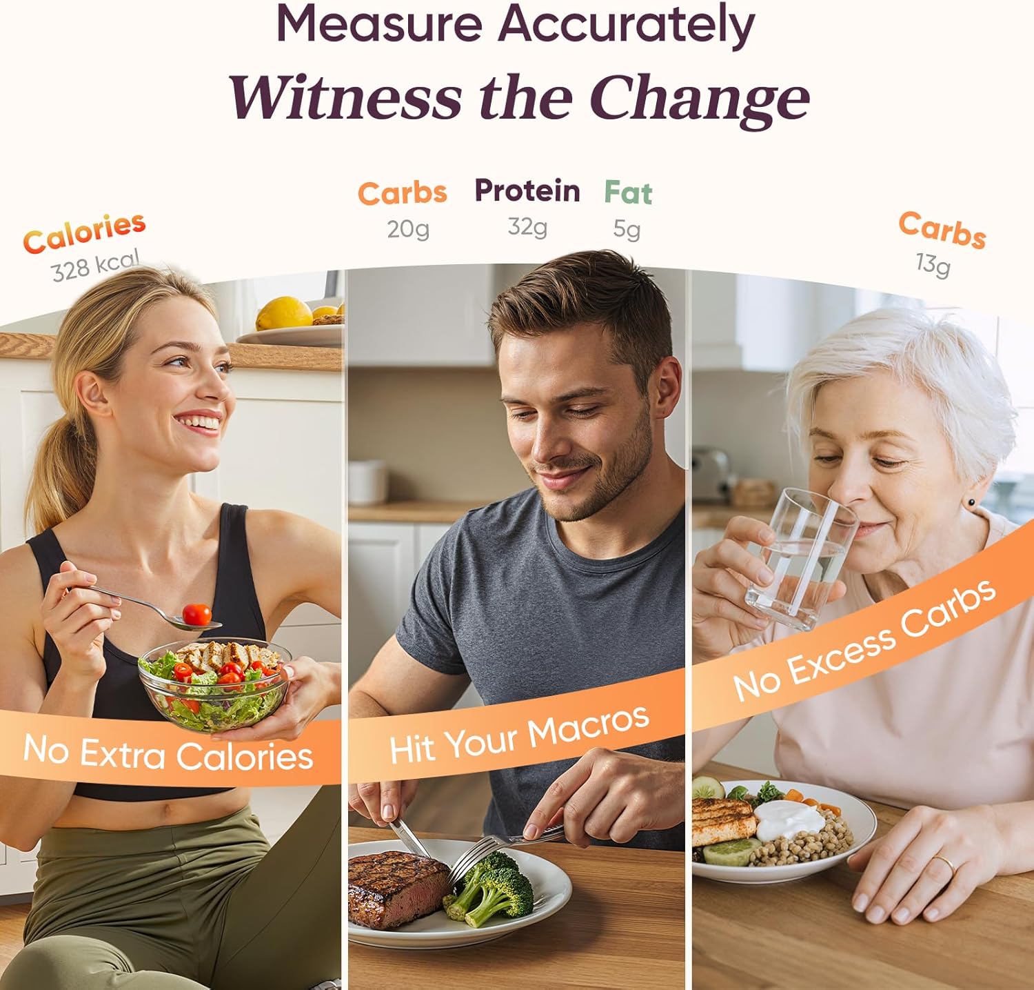 Smart Kitchen Scale For Accurate Nutritional Data And Meal Prep