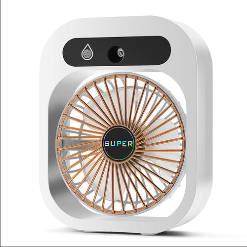 AquaFlow Portable Misting Fan For Personal Cooling