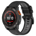 Garmin Fenix 5/6 Sport Band With Buckle Black And Gray