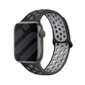 Apple Watch Sport Strap Black Grey Replacement Band