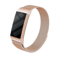 Rose Gold Milanese Strap For Fitbit Charge 4 Watch Band