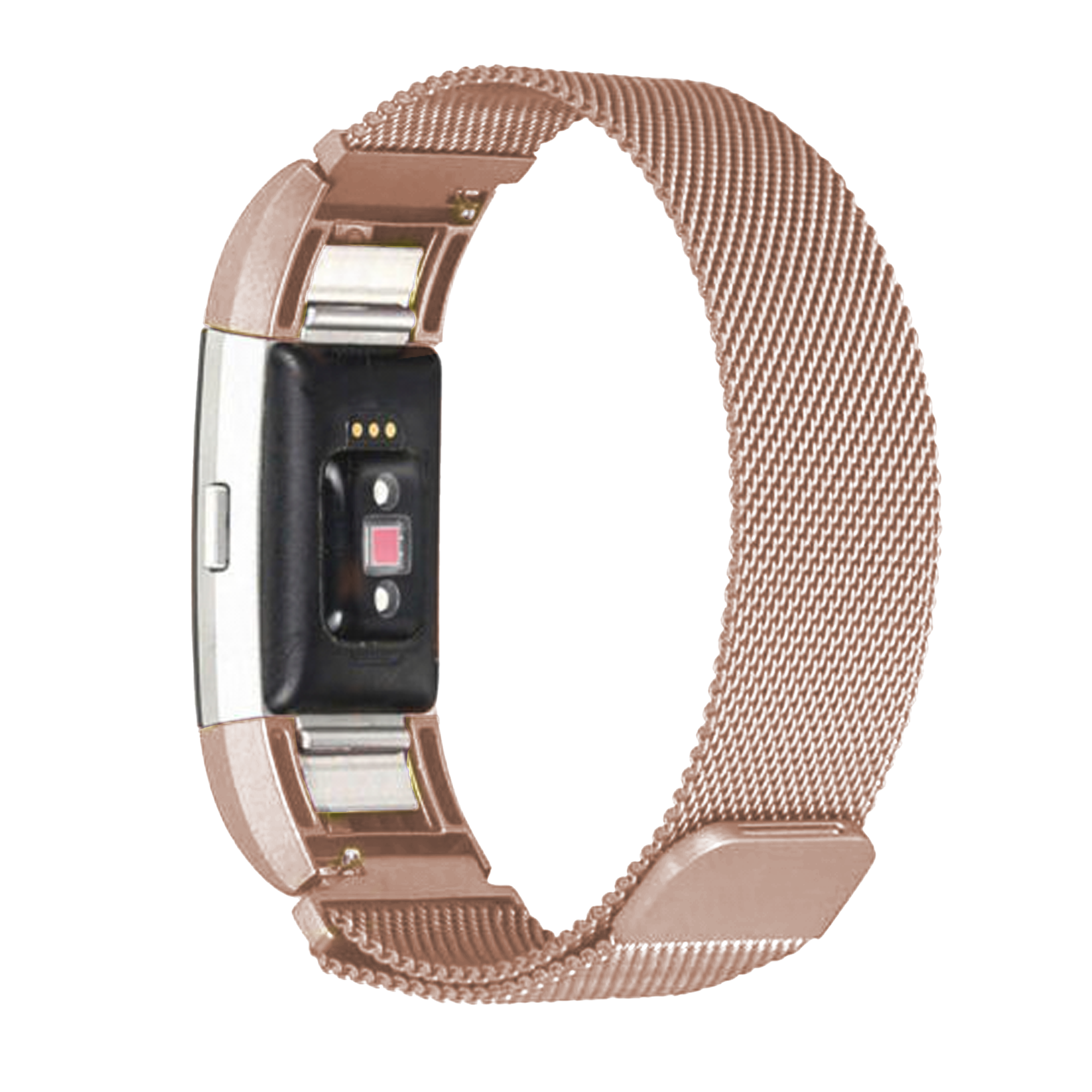 Rose Gold Milanese Strap For Fitbit Charge 4 Watch Band