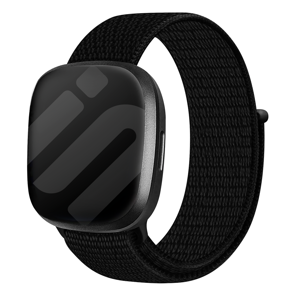 Fitbit Sense Black Nylon Strap for Fitbit Sense Smartwatch