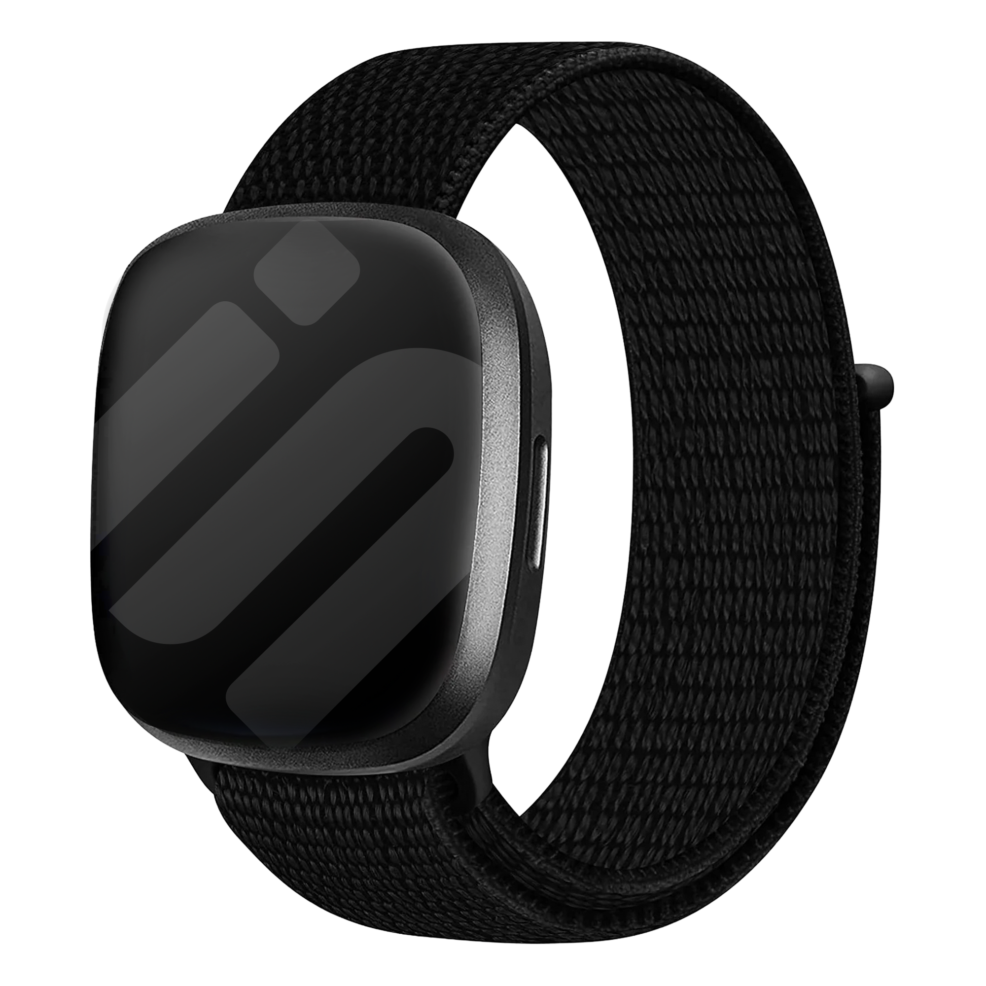 Fitbit Sense Black Nylon Strap for Fitbit Sense Smartwatch