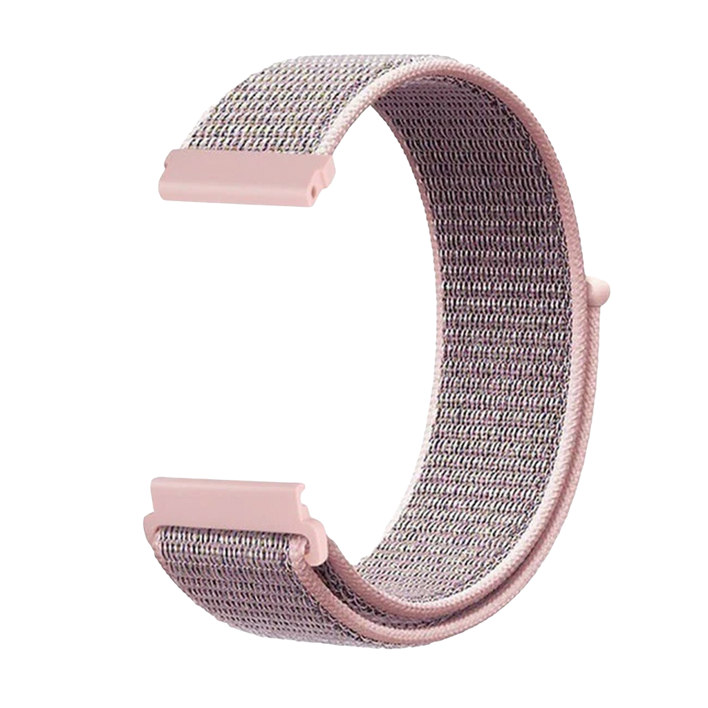 Samsung Galaxy Watch 3 41mm Nylon Band in Grey and Pink