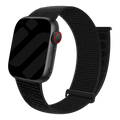Apple Watch Nylon Strap With Velcro Fastener Black Version