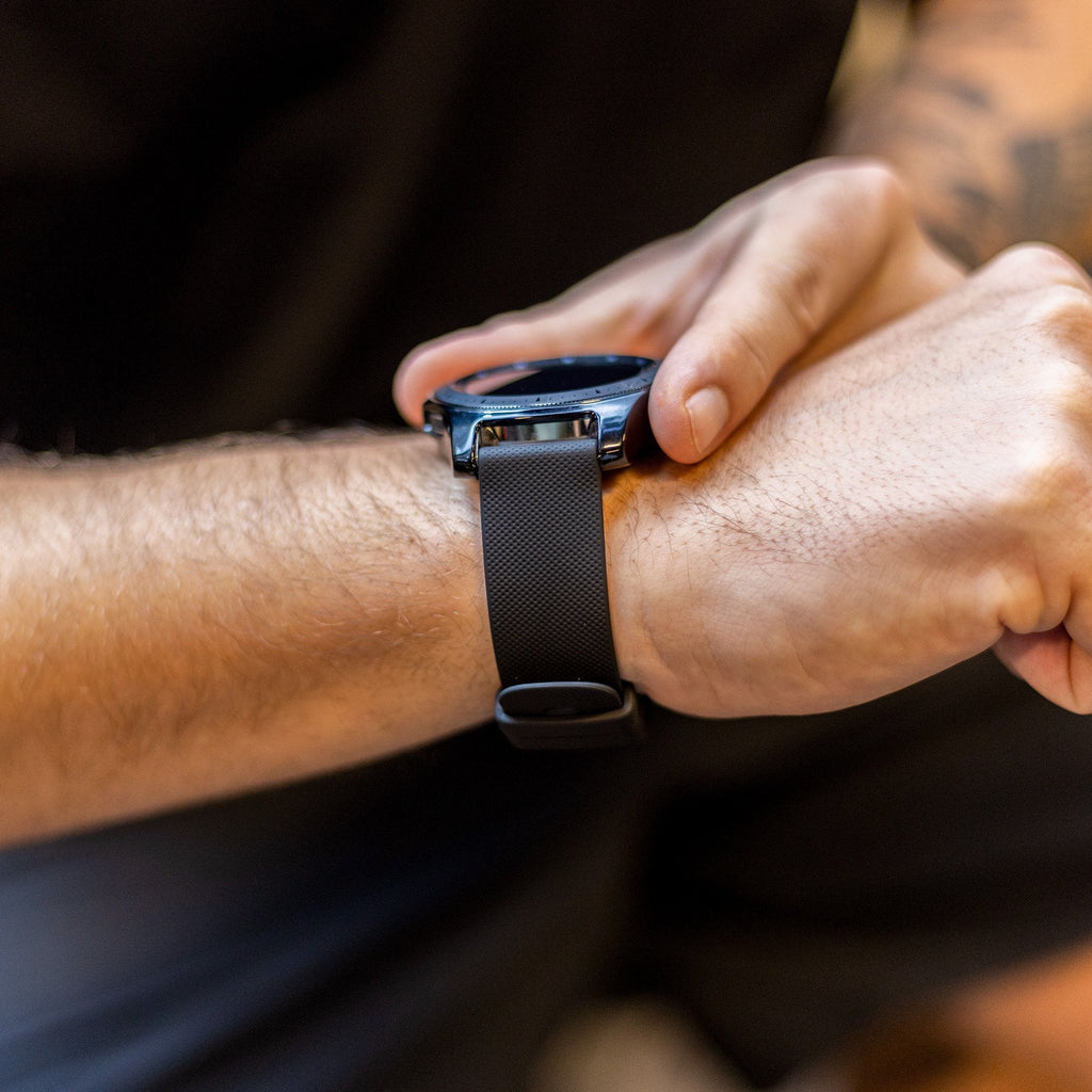Xiaomi Mi Watch Black Silicone Strap Premium Replacement Band