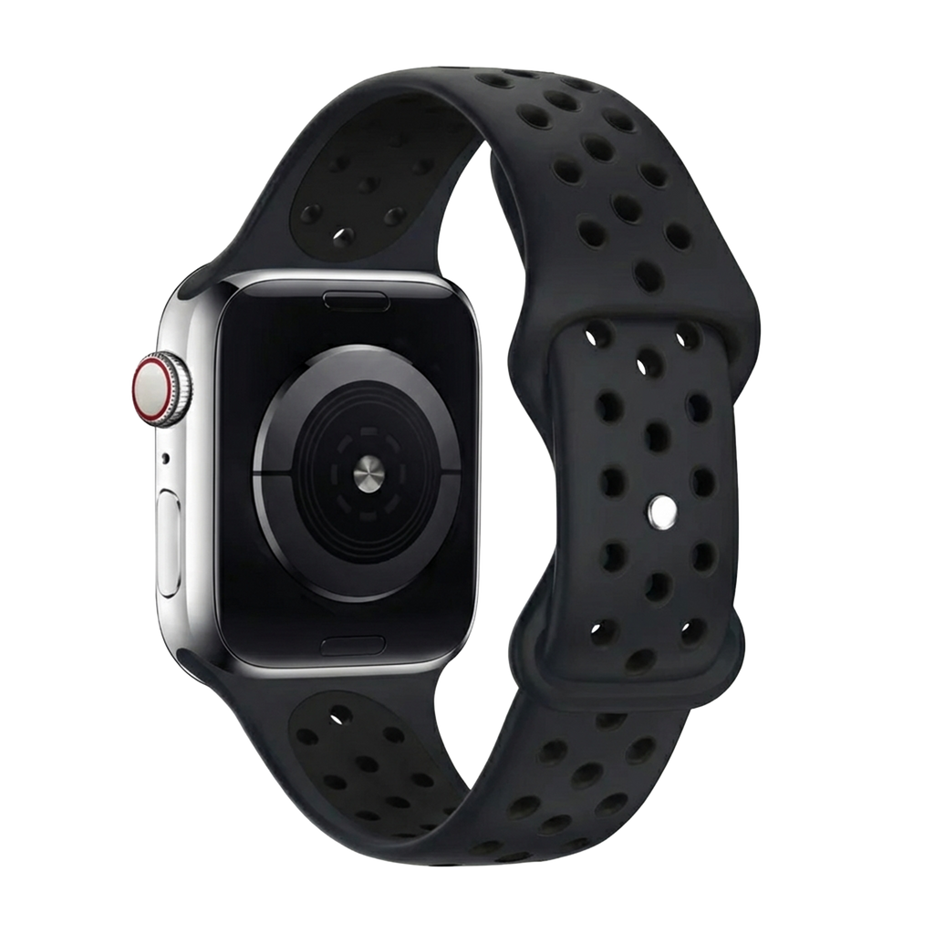 Apple Watch Band For Active Lifestyles In Black And Dark Grey