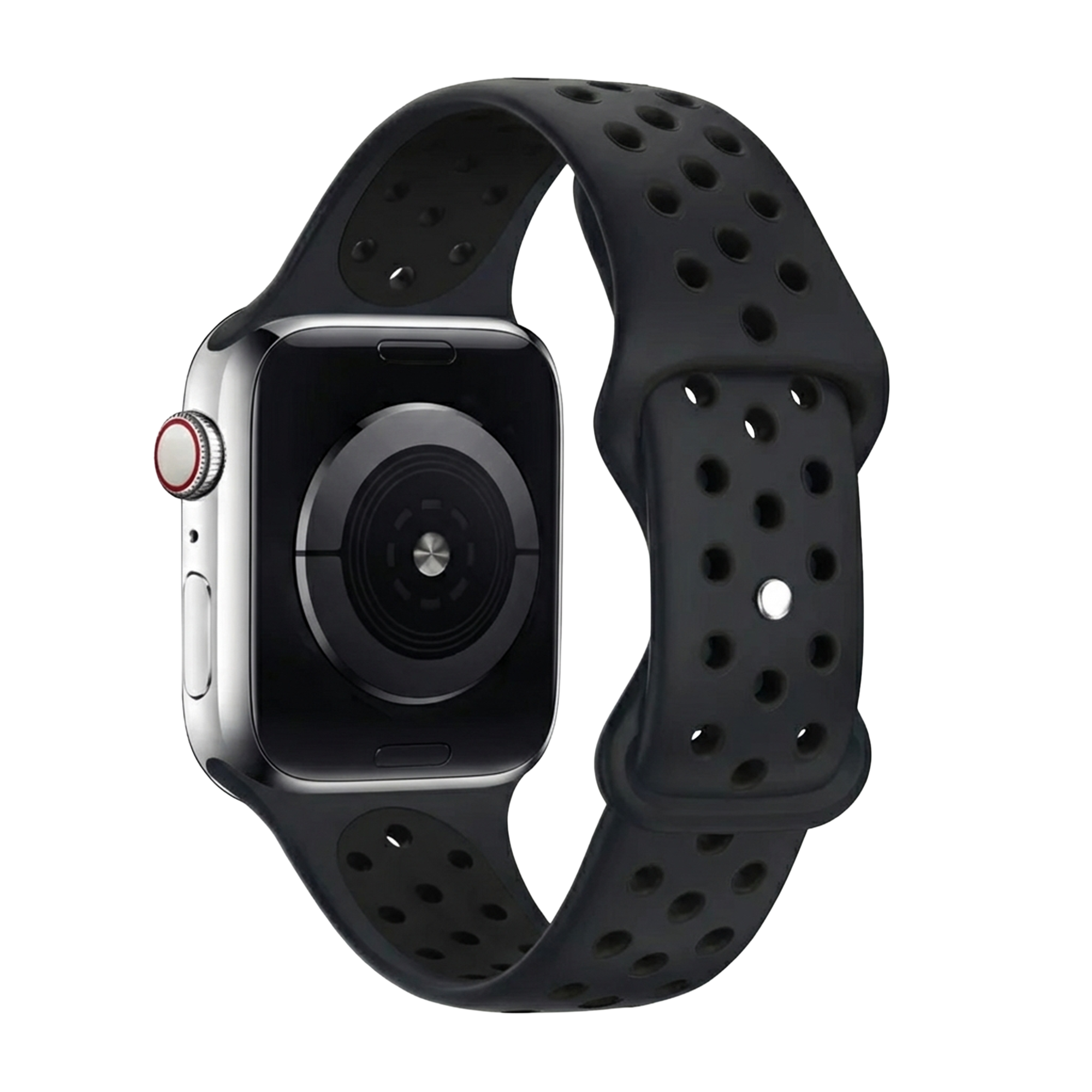 Apple Watch Band For Active Lifestyles In Black And Dark Grey