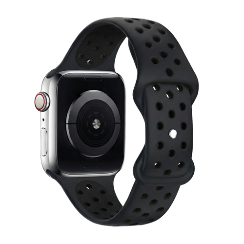 Apple Watch Band For Active Lifestyles In Black And Dark Grey