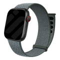 Apple Watch Strap Nylon Loop Grey Green Color Edition