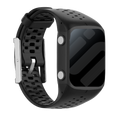 Polar M400 M430 Black Silicone Band For Polar Watches