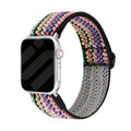 Colorful Stripe Elastic Band For Apple Watch All Day Comfort