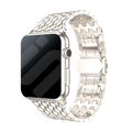 Apple Watch Dragon Steel Band With Starlight Finish