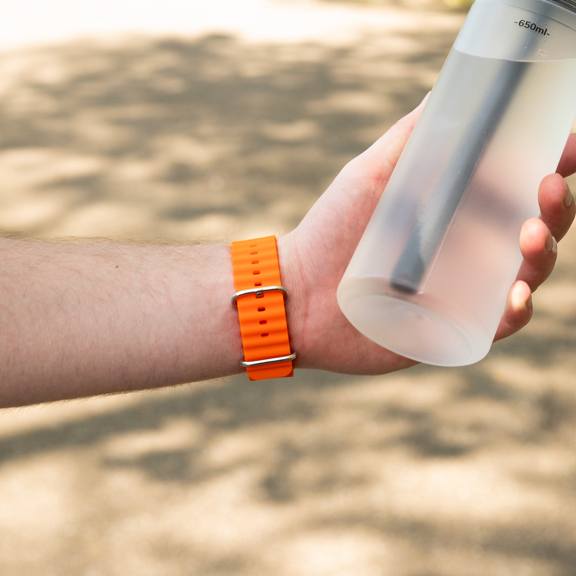 Bandz Ocean Strap Orange Edition For Apple Watch Series